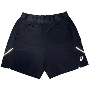 ASICS Black Athletic Shirts Drawstring Pockets Men’s Medium